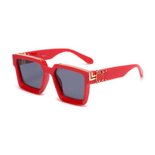 Load image into Gallery viewer, SHAUNA Retro Square Sunglasses Women Brand Designer Summer Styles Candy Colors Fashion Silver Mirror Shades Men UV400
