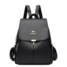 Load image into Gallery viewer, Large Capacity Women Backpack Purses High Quality Leather Female Vintage Bag School Bags Travel Bagpack Ladies Bookbag Rucksacks
