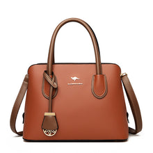 Load image into Gallery viewer, 2 Layers Quality Leather Luxury Handbags Women Bags Designer Crossbody Bags for Women 2021 Large Capacity Tote Bag Sac A Main
