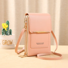 Load image into Gallery viewer, 3 Style Women Bags Soft Leather Wallets Touch Screen Cell Phone Purse Crossbody Shoulder Strap Handbag for Lady

