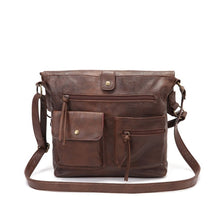 Load image into Gallery viewer, Women 's Large Capacity Bags Pu Leather Shoulder Bags for Girls Female High Quality Casual Packet Lades' Shopping Crossbody Bags
