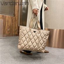 Load image into Gallery viewer, High Quality Nylon Handbags and Purses Large Capacity Shopper Tote Bag Brand Luxury Design New Lady Shoulder Class Commute Bags
