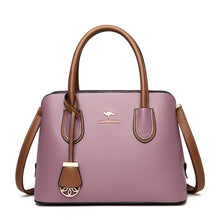 Load image into Gallery viewer, 2 Layers Quality Leather Luxury Handbags Women Bags Designer Crossbody Bags for Women 2021 Large Capacity Tote Bag Sac A Main
