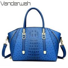 Load image into Gallery viewer, Luxury Handbags for Women 2022 New Ladies Alligator Bags Female Leather Shoulder Top-Handle Crossbody Bags Large Casual Tote Sac
