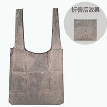 Load image into Gallery viewer, Nonwoven Reusable Shopping Bags Women Foldable Tote Bag Folding Large Capacity Handbags Portable Cloth Eco Grocery Bag
