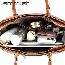 Load image into Gallery viewer, Luxury Handbags for Women 2022 New Ladies Alligator Bags Female Leather Shoulder Top-Handle Crossbody Bags Large Casual Tote Sac
