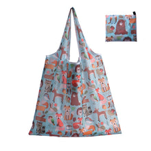 Load image into Gallery viewer, Nonwoven Reusable Shopping Bags Women Foldable Tote Bag Folding Large Capacity Handbags Portable Cloth Eco Grocery Bag
