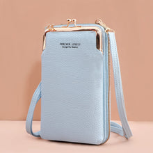 Load image into Gallery viewer, 3 Style Women Bags Soft Leather Wallets Touch Screen Cell Phone Purse Crossbody Shoulder Strap Handbag for Lady
