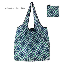 Load image into Gallery viewer, Nonwoven Reusable Shopping Bags Women Foldable Tote Bag Folding Large Capacity Handbags Portable Cloth Eco Grocery Bag
