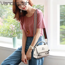 Load image into Gallery viewer, High Quality PU Leather Shoulder Bags for Women 2022 New Crossbody Bag Luxury Handbags Women Bags Designer Messenger Sac A Main
