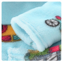Load image into Gallery viewer, Cute Baby Boys Girls Flannel Cartoon Kids Dressing Gown Winter Casual Warm Long Sleeve Sleepwear Pajama Bathrobe for Children
