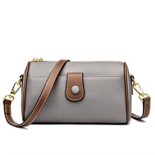 Load image into Gallery viewer, simple style Pu leather Shoulder Bags luxury designer women fashion handbags Purses ladies grace Messenger Crossbody Bags sac
