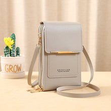 Load image into Gallery viewer, 3 Style Women Bags Soft Leather Wallets Touch Screen Cell Phone Purse Crossbody Shoulder Strap Handbag for Lady
