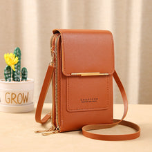 Load image into Gallery viewer, 3 Style Women Bags Soft Leather Wallets Touch Screen Cell Phone Purse Crossbody Shoulder Strap Handbag for Lady
