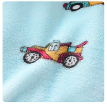Load image into Gallery viewer, Cute Baby Boys Girls Flannel Cartoon Kids Dressing Gown Winter Casual Warm Long Sleeve Sleepwear Pajama Bathrobe for Children
