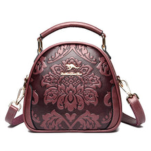 Load image into Gallery viewer, Flower Printed Crossbody Bags 2022 Fashion 2 Layers Trendy Handbags Luxury Women Designer High Quality PU Leather Shoulder Bags
