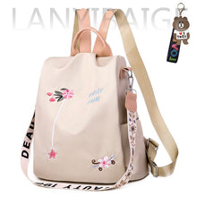 Load image into Gallery viewer, Fashion Backpack Women Oxford Cloth Shoulder Bags School Bags for Teenage Girls Light Ladies Travel Backpack mochila feminina

