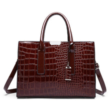 Load image into Gallery viewer, Luxury Handbags Women Bags Designer Genuine Patent Leather Crossbody Bags for Women 2022 Tote Fashion Ladies Shoulder Hand Bag
