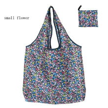 Load image into Gallery viewer, Nonwoven Reusable Shopping Bags Women Foldable Tote Bag Folding Large Capacity Handbags Portable Cloth Eco Grocery Bag
