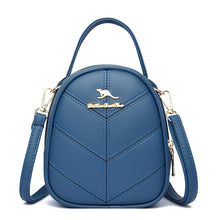 Load image into Gallery viewer, Women Crossbody Bags for 2022 Trendy Fashion 2 Layers Handbags Purses Luxury Women Designer High Quality PU Leather Shoulder Bag
