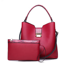 Load image into Gallery viewer, Women Fashion Handbags Clutches High Quality Leather Hand Bag Sets Large Shoulder Bag Women Crossbody Messenger Bags Sac A Main
