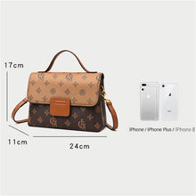 Load image into Gallery viewer, 2 Layers Small Casual Tote Ladies Hand Bag Leather Luxury Handbags Women Designer Bag for Women 2022 Sac A Main Femme Old Flower
