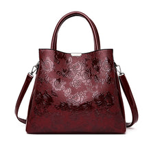 Load image into Gallery viewer, 2022 New Brand Luxury Handbags Women Bags Designer Rose Print Tote Bag Fashion Shoulder Crossbody Bags for Women Travel Handbag
