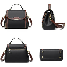 Load image into Gallery viewer, High Quality Pu Leather Shoulder Croosbody Bags Large Capacity Solid Purses and Handbags Luxury Designer Ladies Casual Totes Sac
