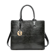 Load image into Gallery viewer, 3 Sets Luxury Patent Leather Handbag for Women 2022 Alligator Patterrn Designer Female Shoulder Crossbody Bag Ladies Sac A Main
