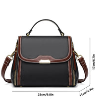 Load image into Gallery viewer, High Quality Pu Leather Shoulder Croosbody Bags Large Capacity Solid Purses and Handbags Luxury Designer Ladies Casual Totes Sac
