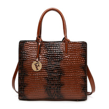 Load image into Gallery viewer, 3 Sets Luxury Patent Leather Handbag for Women 2022 Alligator Patterrn Designer Female Shoulder Crossbody Bag Ladies Sac A Main
