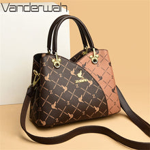 Load image into Gallery viewer, Luxury 3 Layers Handbag Women Bags Designer Vintage Ladies Shoulder Crossbody Bags 2022 Bolsa Feminina Messenger Casual Tote Sac
