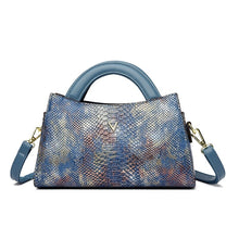 Load image into Gallery viewer, High Quality Crocodile pattern Shoulder Bags Large Capacity Handbags and Purses women Messenger Bags Casual Fashion Handbag Sac
