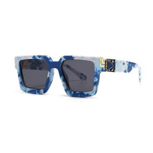 Load image into Gallery viewer, SHAUNA Retro Square Sunglasses Women Brand Designer Summer Styles Candy Colors Fashion Silver Mirror Shades Men UV400
