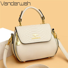 Load image into Gallery viewer, Crocodile Leather Designer Handbag for Female 2022 Casual Shoulder Crossbody Women Shopper Bag Luxury Brand Ladies Messenger Sac
