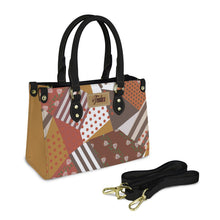 Load image into Gallery viewer, Patch Number 4 PU Leather Handbag-Small (Model 1747)
