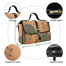 Load image into Gallery viewer, Seasons Multi-Function Leather Satchel-Black (Model 1739)
