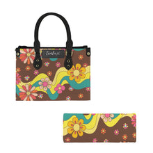 Load image into Gallery viewer, flower rainbow 3 PU Leather Handbag-Small (Model 1747)

