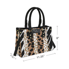 Load image into Gallery viewer, wild life PU Leather Handbag-Small (Model 1747)
