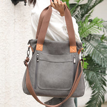 Load image into Gallery viewer, Women Totes All-match Portable Large-capacity Female Canvas Bag Female Casual Shoulder Bags
