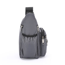Load image into Gallery viewer, Men's Outdoor Leisure Multi-layer Zipper Messenger Bag
