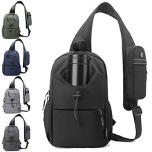 Load image into Gallery viewer, Men's Oxford Cloth Splash-proof Shoulder Crossbody Chest Bag

