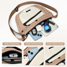 Load image into Gallery viewer, Women's Solid Color Crossbody Bag Fashionable Large Capacity Shoulder Bag For Work School Casual Trendy Versatile High-quality Daily Commuting Bag
