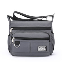 Load image into Gallery viewer, Men's Outdoor Leisure Multi-layer Zipper Messenger Bag

