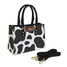Load image into Gallery viewer, Cow Print 1 PU Leather Handbag-Small (Model 1747)
