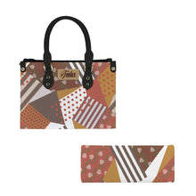 Load image into Gallery viewer, Patch Number 4 PU Leather Handbag-Small (Model 1747)
