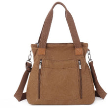 Load image into Gallery viewer, Women Totes All-match Portable Large-capacity Female Canvas Bag Female Casual Shoulder Bags
