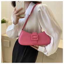 Load image into Gallery viewer, Western Style Shoulder Texture Crossbody Underarm Small Square Bag
