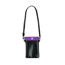 Load image into Gallery viewer, One Purple Flower Small Cell Phone Wallet
