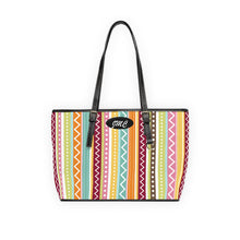Load image into Gallery viewer, Zig Zag Colors PU Leather Shoulder Bag
